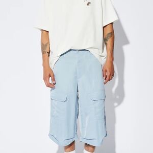 RtA Cargo Dusty blue Mens Shorts